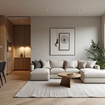 De charme van verouderd eikenhout in een modern interieur De charme van verouderd eikenhout in een modern interieur